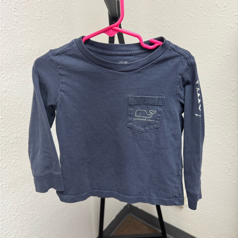 Vineyard Vines Blue Long Sleeve Tee